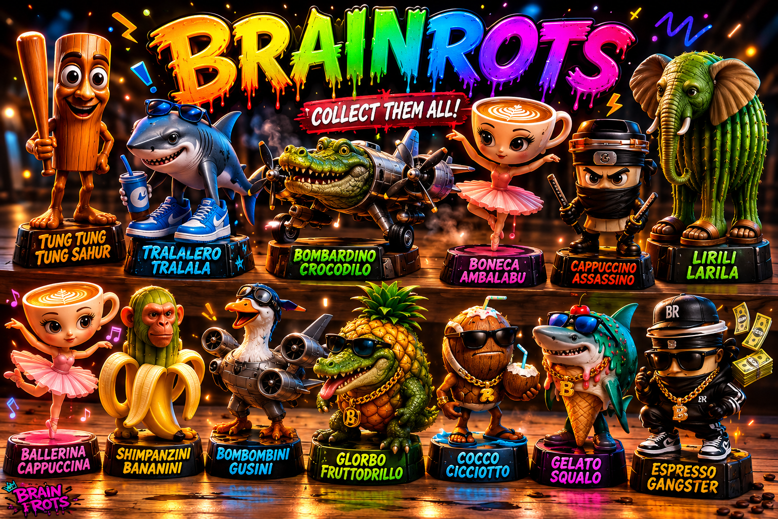 Collection de Brainrots