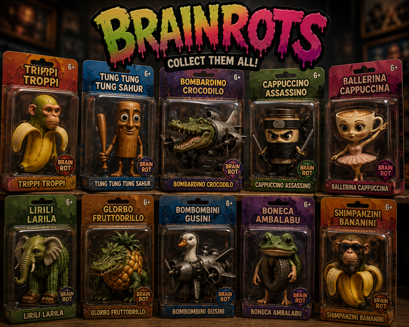 Collection de Brainrots
